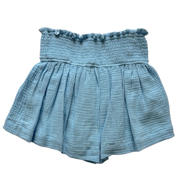 Automet | Womens Summer Casual High Waisted Light Blue Shorts | Size Small | NWT - Picture 9 of 14